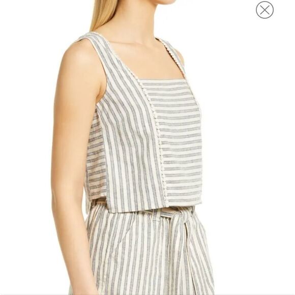 Marine Layer Stella Stripe Woven Tank - Picture 3 of 6